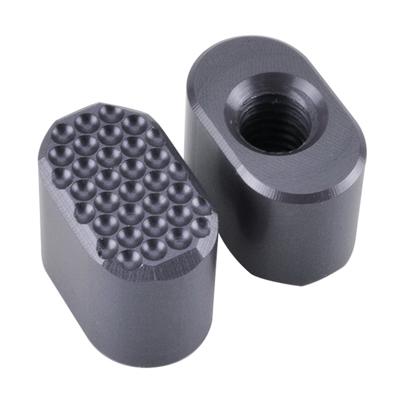 Phase 5 PMR Dimpled Magazine Release, Gray - PMR-GREY DIMPLED