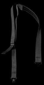 TacShield Buckhorn Sling Black TacGrip Fast Adjust 1.25 in