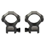 Riton Optics 34mm High Scope Rings Aircraft-Grade Aluminum Black Anodized Finish X34H