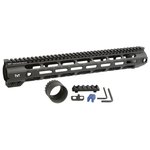Midwest Industries Combat Rail DPMS Low M-LOK Handguard 15" for AR-308/LR-308, Black