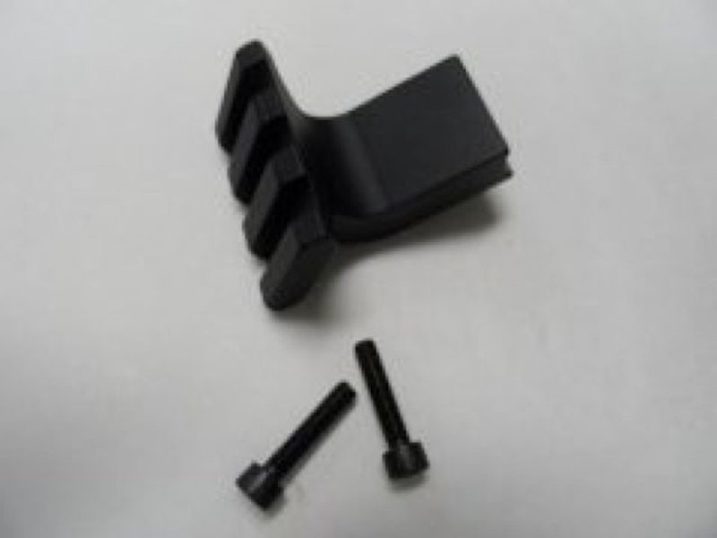 DNZ Products 45DAR 45 Degree Picatinny Accessory Rail - Black 6061-T6