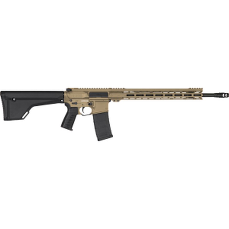 CMMG Endeavor MK3 18in .223/5.56 AR-15 Semi-Auto Rifle, 30-Round Coyote Tan
