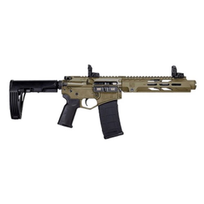 Diamondback DB15 300Blk Pistol 10in 30rd FDE GearHead Brace