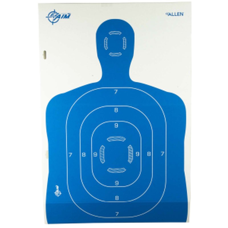 Allen EZ-Aim Silhouette Kit Paper 23" x 35" Self-Adhesive