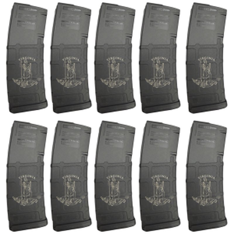 Magpul PMAG Gen M2 MOE 30rd AR-15 Magazine Black 5.56 NATO / .223 Remington