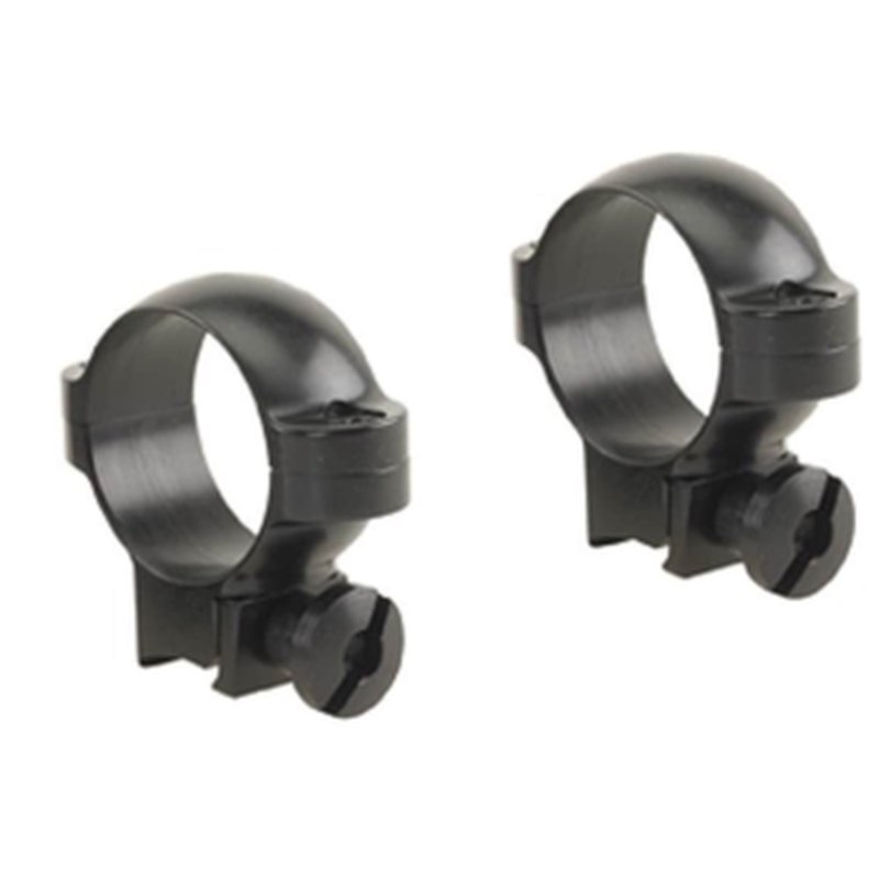Burris Deluxe 22 Rimfire 3/8" Dovetail 1" Scope Rings Gloss Black Medium