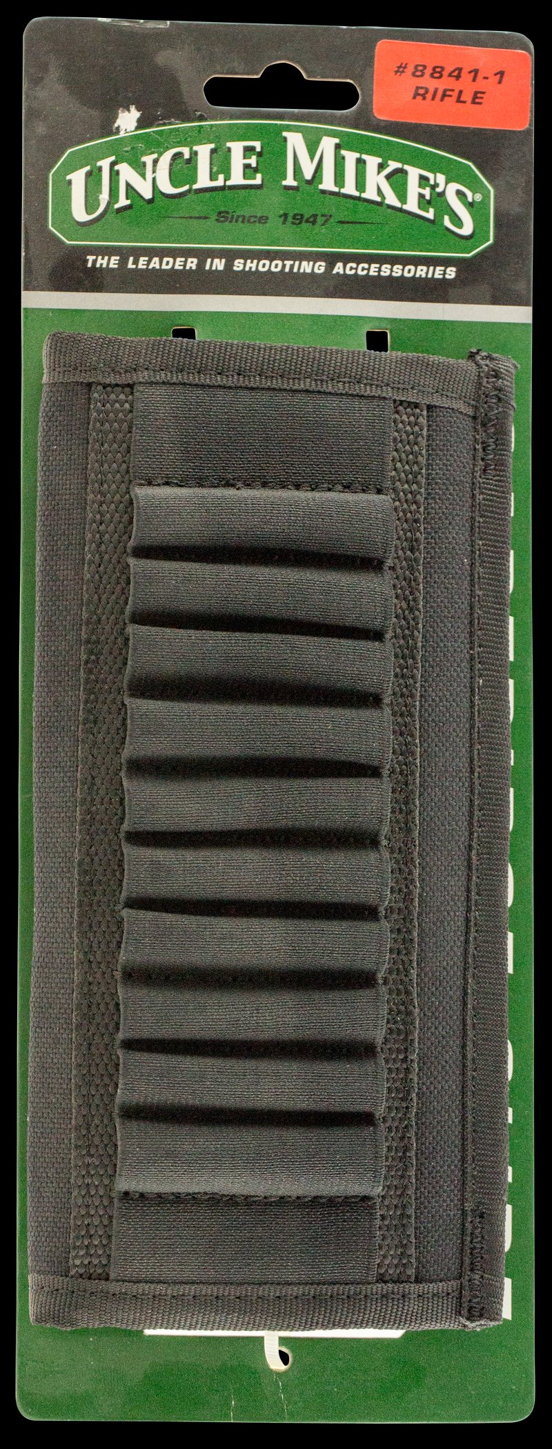 Uncle Mike's Cartridge Slide Black Nylon Rifle Holder