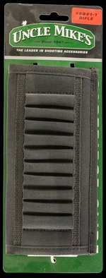 Uncle Mike's Cartridge Slide Black Nylon Rifle Holder