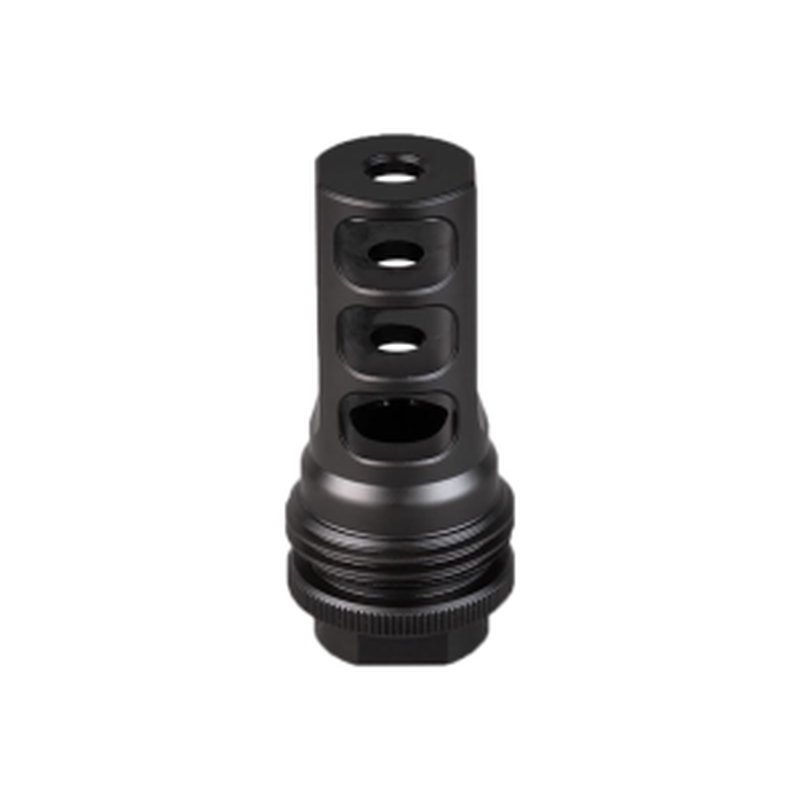 SilencerCo AC2631 ASR Muzzle Brake Black Nitride 3/4x24 Threads 458 Cal