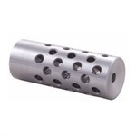 Keeno Arms #4 Muzzle Brake 22 Cal 5/8-24 Stainless Steel Universal Rifle