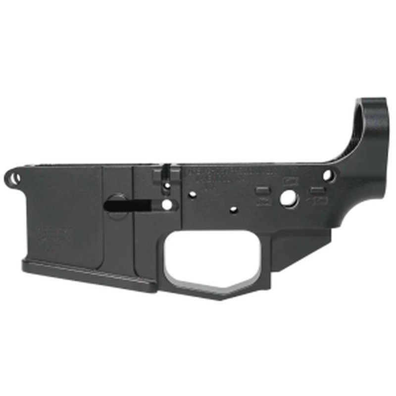 Grey Ghost Precision AR-15 Billet Lower Receiver 5.56 NATO Matte Black