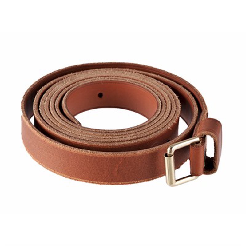 Brownells Quick-Set Latigo Sling 1" Tan Leather Quick-Adjust
