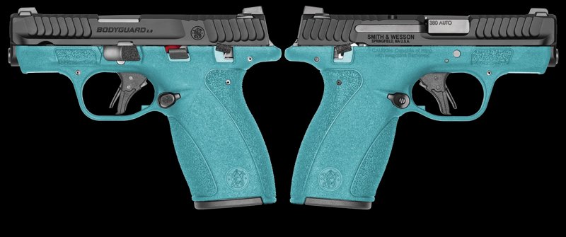Smith & Wesson Bodyguard 2.0 .380 ACP Pistol Aztec Teal Armornite Finish
