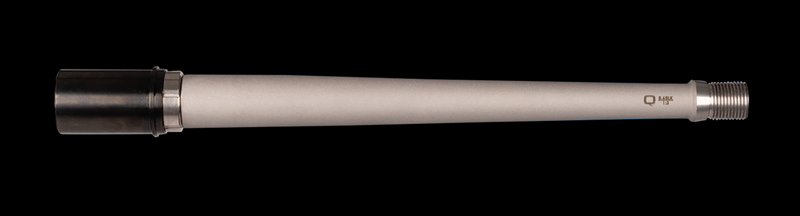 Q LLC The Fix Fixed Barrel Assembly 12in 8.6 Blackout Bead-Blasted Matte Stainless