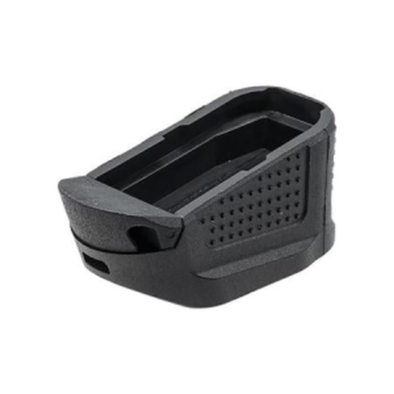 Strike Industries EMP +2 Magazine Base Pad for Glock 43X 9mm Polymer Black