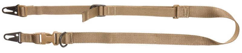 Tac Shield Warrior Sling 2-N-1 Non-Padded Coyote