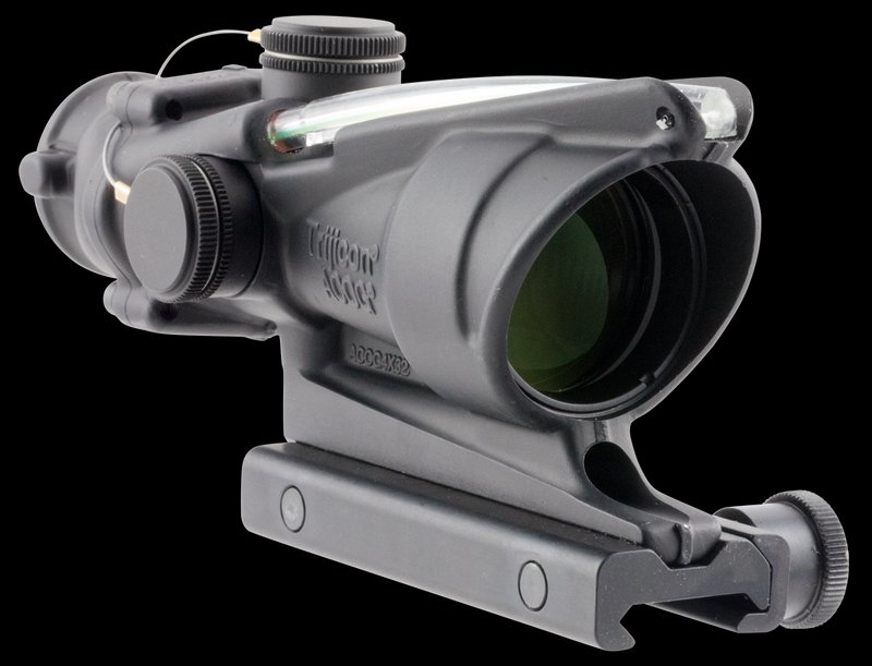 Trijicon 100224 ACOG 4x32mm Illuminated Green Horseshoe .223/5.56 BDC Reticle