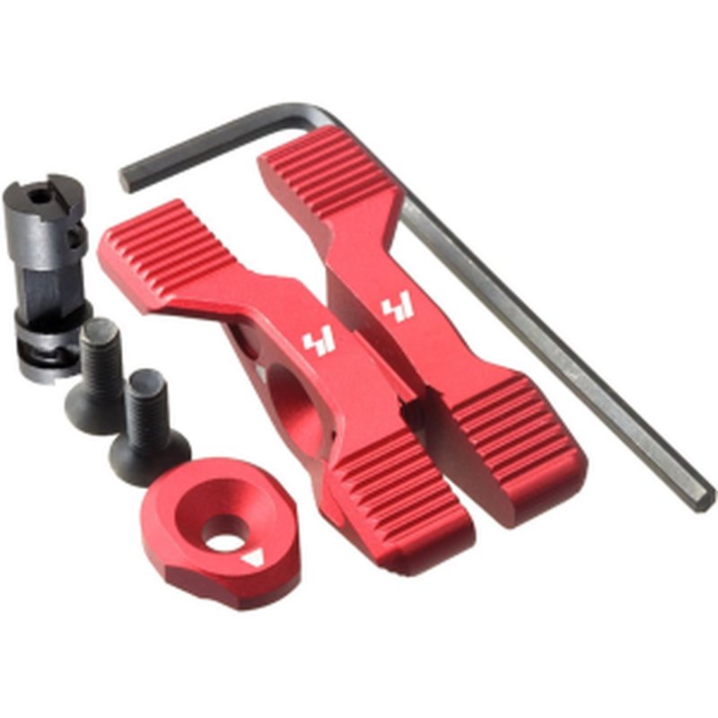 Strike Industries Strike Switch AR-Platform Ambidextrous Safety Selector 60/90 Degree Red Aluminum