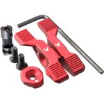 Strike Industries Strike Switch AR-Platform Ambidextrous Safety Selector 60/90 Degree Red Aluminum