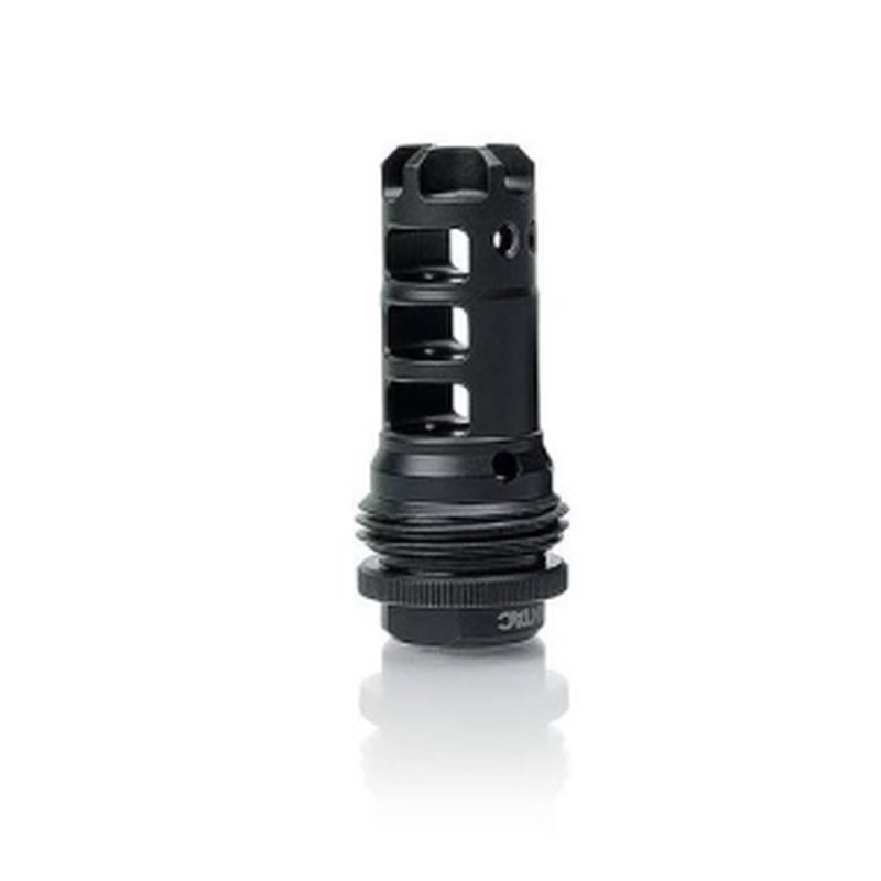 LANTAC Dragon SilencerCo ASR Muzzle Brake .308/7.62 with SilencerCo ASR Quick Mount Suppressor Adapter
