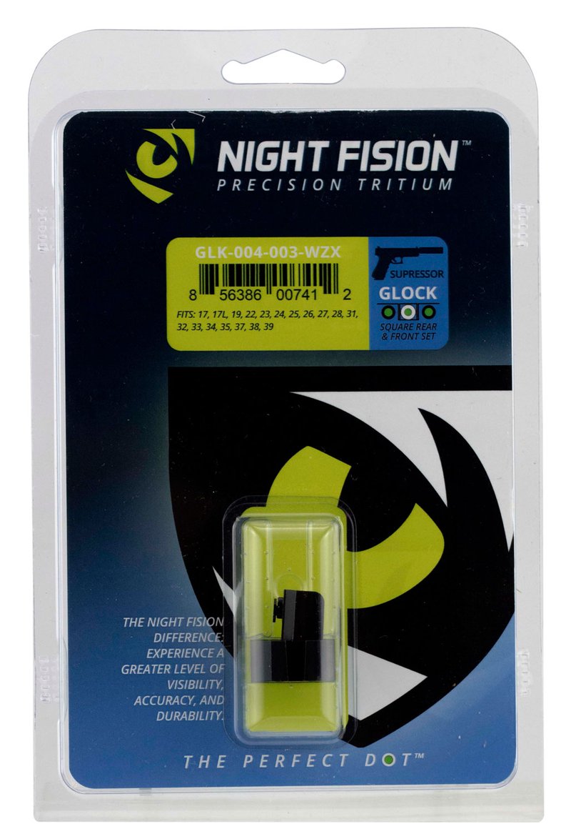 Night Fision Perfect Dot Glock Suppressor Height Night Sight Set