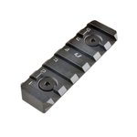 Strike Industries LINK 6-Slot Picatinny Rail Section (KeyMod & M-LOK) Black