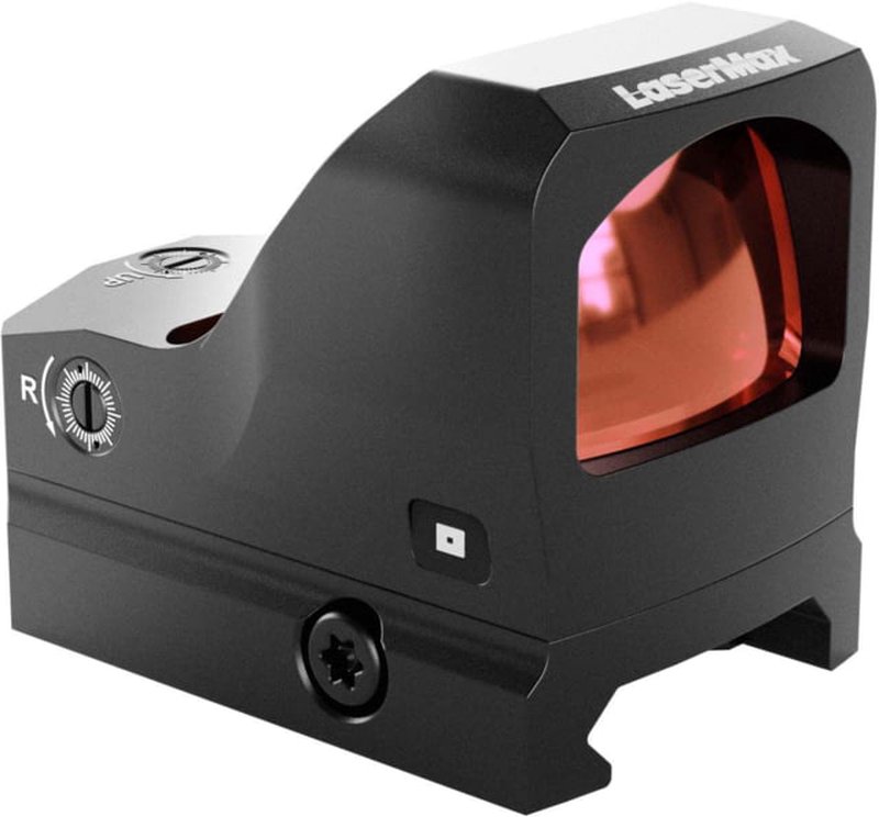 LaserMax Compact Reflex Red Dot Sight LM-CRDS, Matte Black