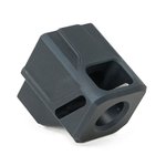 Faxon EXOS-514 9mm Pistol Compensator for S&W M&P 1/2x28 Black Anodized