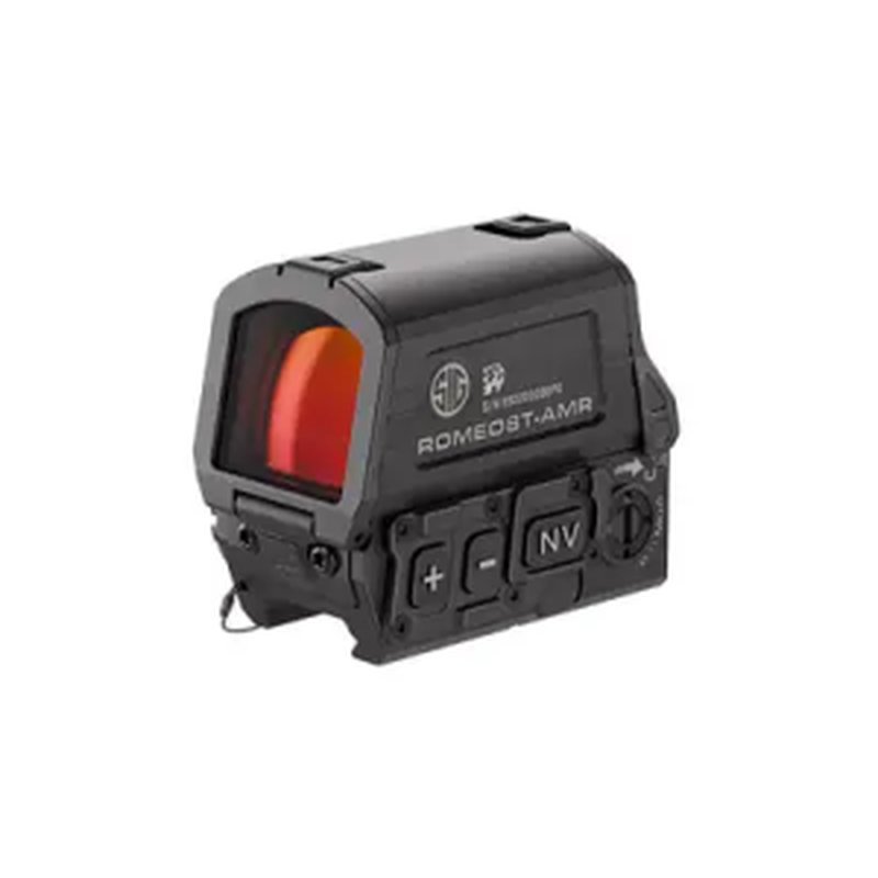 SIG Sauer ROMEO8T-AMR QBCD 2.0 Titanium Shroud Red Dot w/ QD Mount SOR8T801