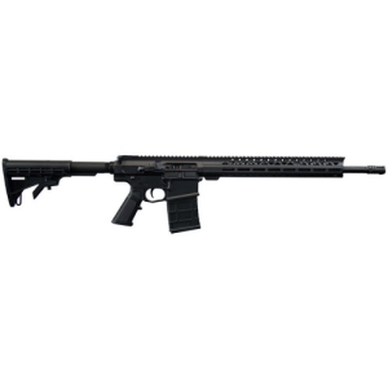 LIVE FREE ARMORY Battle Rifle Heavy AR-10 7.62x51mm 18" 10rd Semi-Auto Rifle - Black
