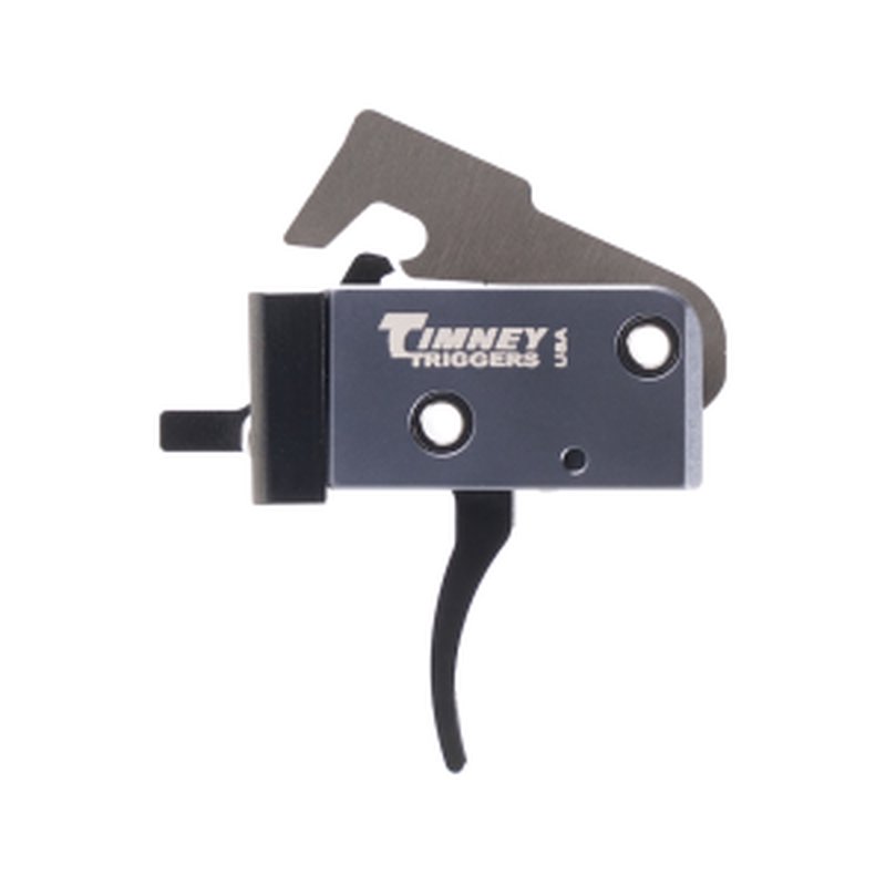 Timney Impact PCC AR-15 Single-Stage Trigger Curved Gray