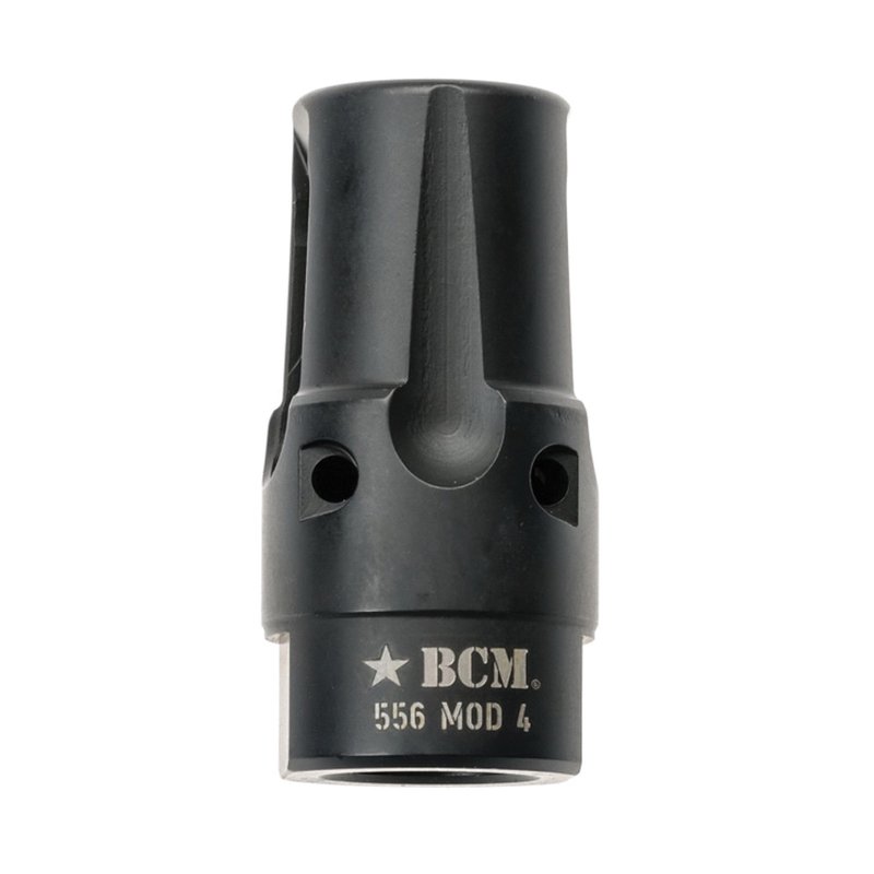 Bravo Company Mod 4 Compensator 1/2-28, Black