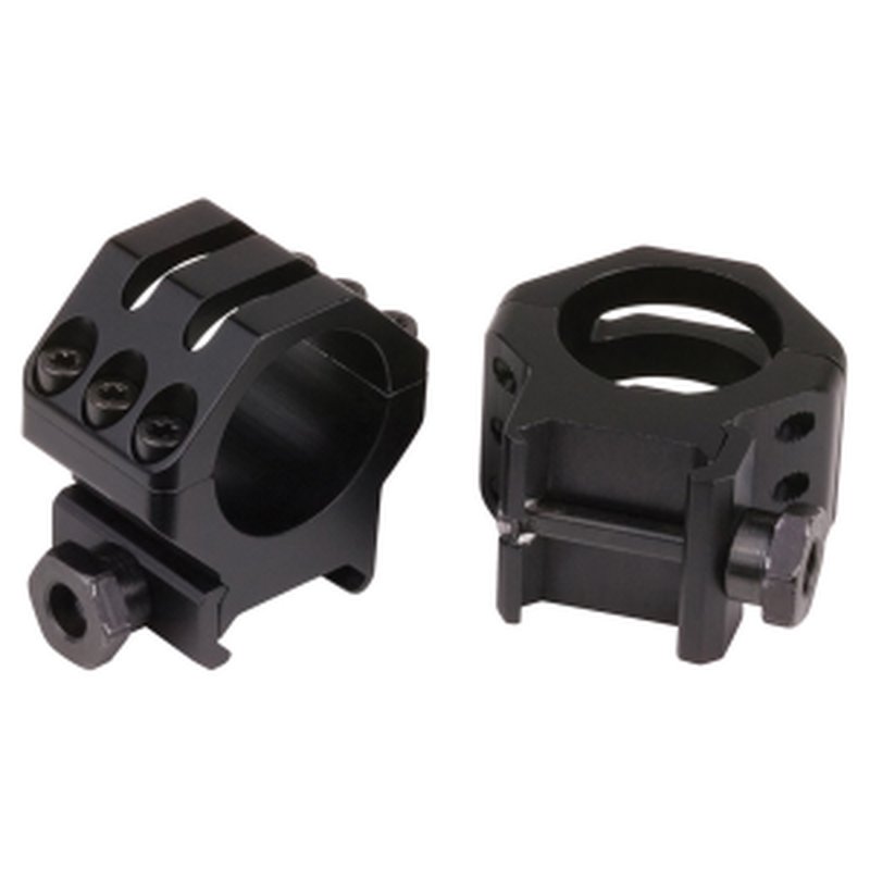 Weaver Six-Hole Skeleton 1in Medium Scope Rings 48349