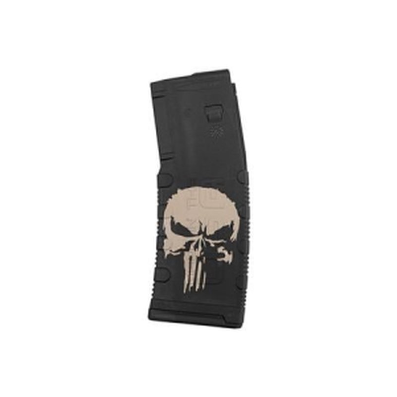 Black Rain Ordnance 5.56mm 30-Round AR-15 Magazine with Punisher Decal