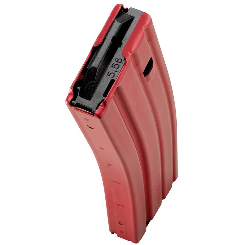 DURAMAG 30-Round AR-15 Magazine 5.56 NATO/.223 Red Aluminum Anti-Tilt Follower 3023004175CPD