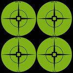 Birchwood Casey 33933 Target Spots Self-Adhesive 3" Crosshair Black w/ Green (40-Pack)