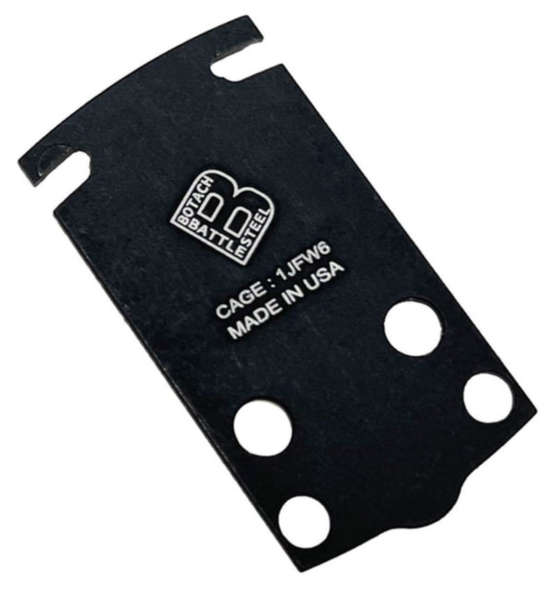 Battle Steel 509T Adapter Plate for Glock MOS Holosun 509T 407 507K Black