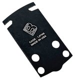 Battle Steel 509T Adapter Plate for Glock MOS Holosun 509T 407 507K Black