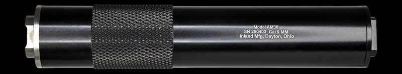 Inland Manufacturing IM9MM 9mm AR-15 Barrel 1/2-28 Black Aluminum