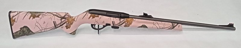 Remington 597 Pink CamO Semi Auto Rifle
