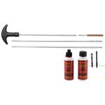 Outers 270/284/7mm rifle cleaning kit clam aluminum rod rotating handle