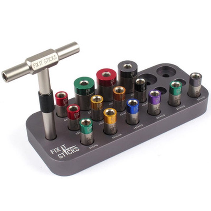 Fix It Sticks Bench Top Kit 14 Torque Limiters T-Handle