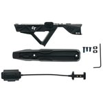Crimson Trace Corporation RIG Grip, Angled Foregrip with Light, Black