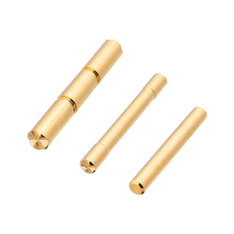 Tyrant CNC TDGLPINDIA4GOLD Glock Gen 4 takedown pins - diamond cut stainless steel