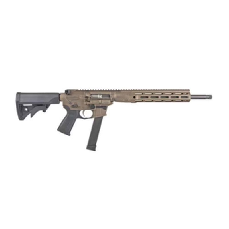 LWRC IC-9 9mm AR-style carbine 16 inch 30rd FDE CA Compliant