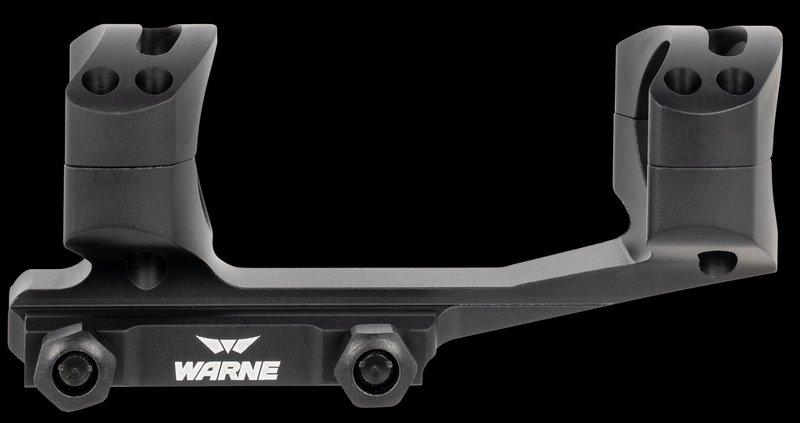 Warne X-SKEL Gen 2 34mm Extended Cantilever MSR Scope Mount Black Anodized