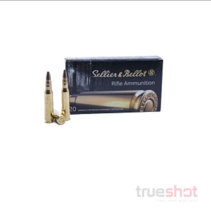Sellier & Bellot 308 Winchester SPCE 180 Grain Ammunition