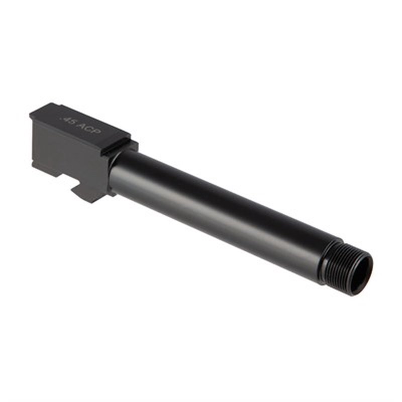 Match Grade Glock 21 .45 ACP Threaded Barrel Black Nitride 416R 1:10