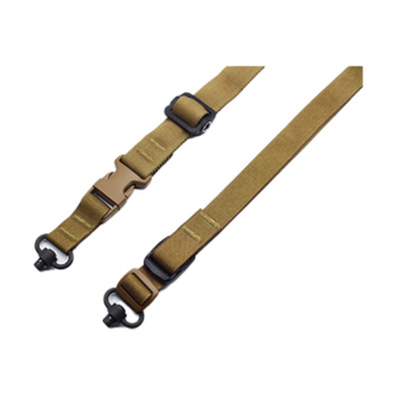 TacShield Warrior 2-in-1 Rifle/Shotgun Sling Coyote Tan