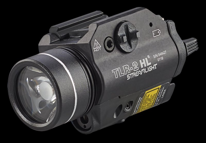 Streamlight TLR-2 HL Weapon Light 1000-Lumen Red Laser Rail Mount